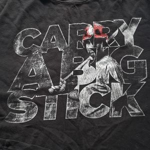 CARRY A BIG STICK T-shirt, baseball